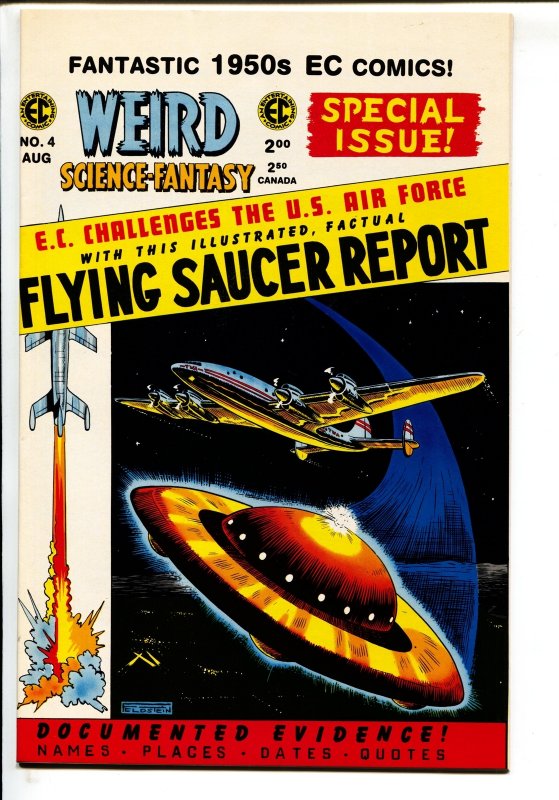 Weird Science-Fantasy #4 (1993), raw comic book in VF condition — front cover