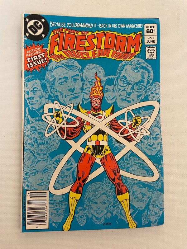 Firstorm #1 (DC Comics), raw comic book in VF/NM condition — front cover