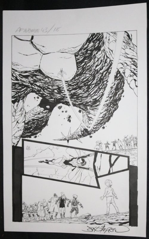 Next Men: Aftermath #43, raw, ungraded comic book — front cover