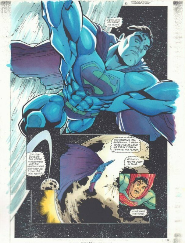 JLA: Gods and Monsters #1 (DC Comics, 2001), raw, ungraded comic book — front cover