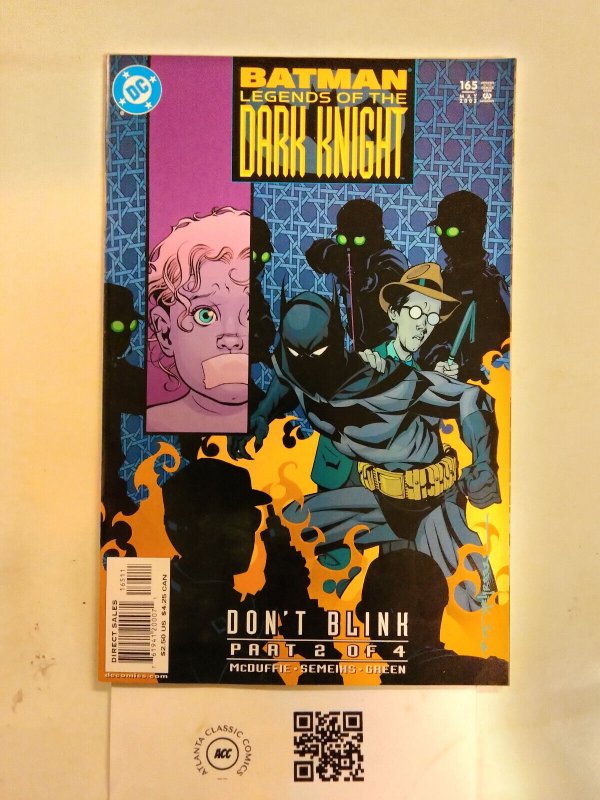 Legends of the Dark Knight #165 (DC Comics), raw comic book in NM condition — front cover