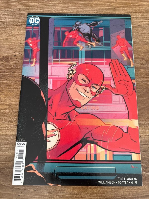 Flash #74 (DC Comics, 1993), raw comic book in NM condition — front cover