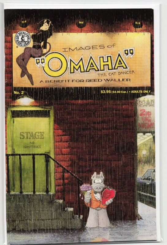 Images of Omaha #2 (1992), raw, ungraded comic book — front cover