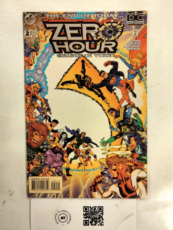 Zero Hour #2 (DC Comics), raw comic book in NM condition — front cover