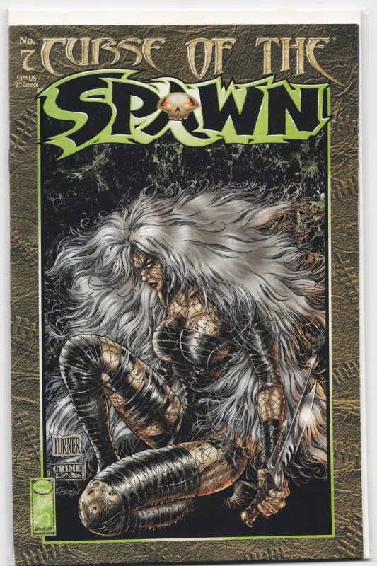 Curse of the Spawn #7 (Image Comics, 1997), raw, ungraded comic book — front cover