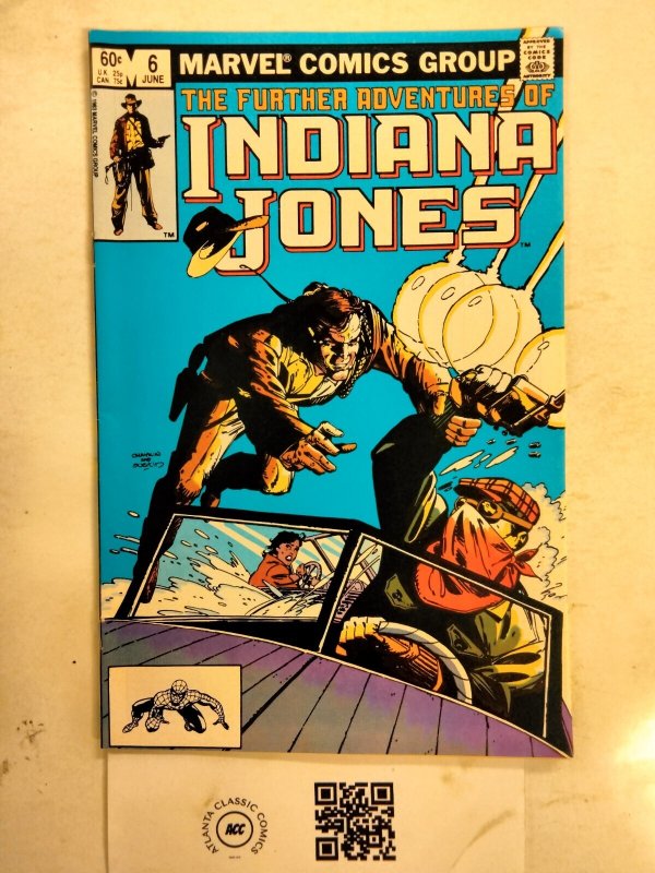 Indiana Jones #6 (Marvel Comics), raw comic book in NM condition — front cover