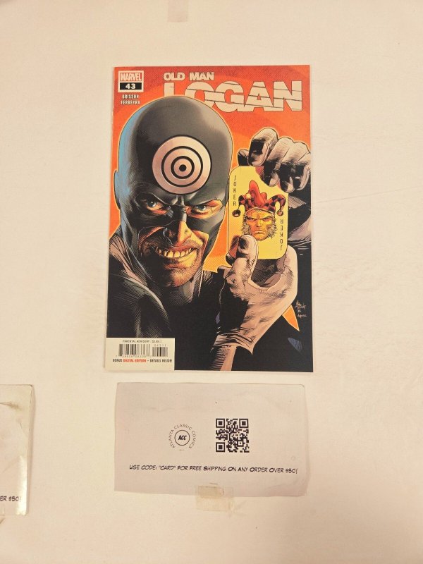 Old Man Logan #43 (Marvel Comics), raw comic book in NM condition — front cover