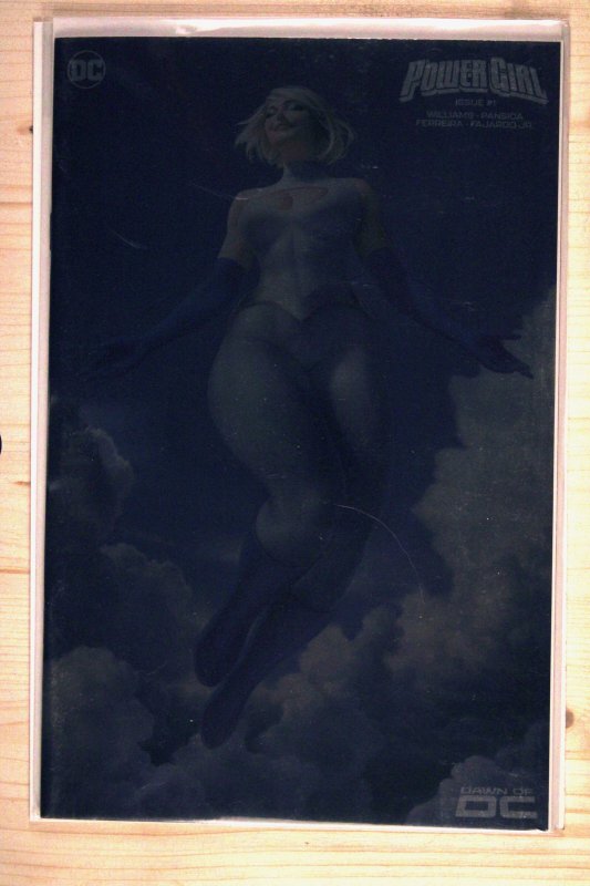Power Girl #1 (DC Comics, 2023), raw comic book in NM+ 9.6 condition — front cover