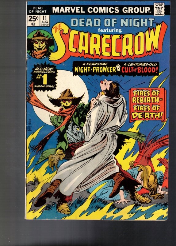 Dead of Night #11 (1975), comic book — front cover in its holder