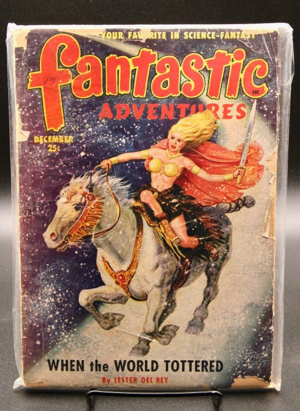 Fantastic Adventures #12 (Ziff-Davis, 1950), raw, ungraded comic book — front cover