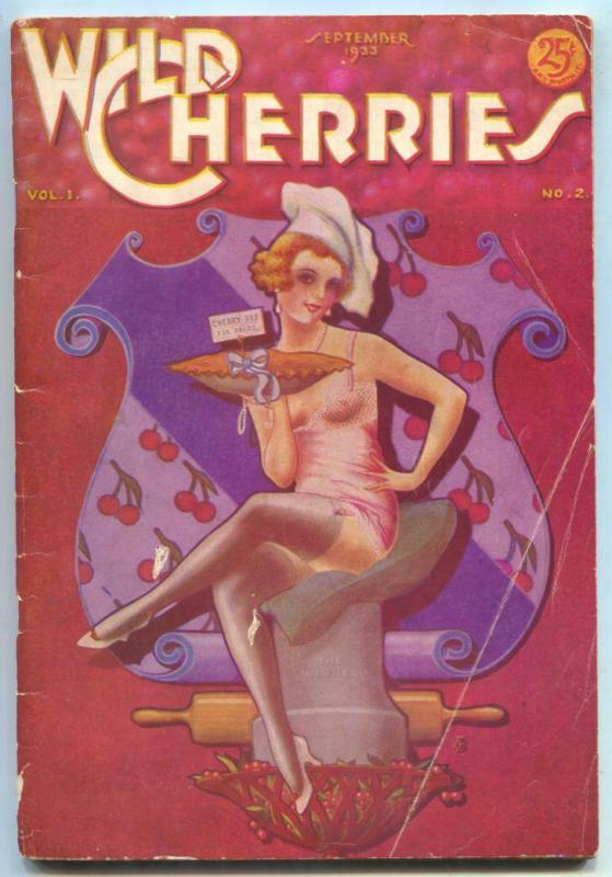 Wild Cherries #2 (1933), raw comic book in VG condition — front cover