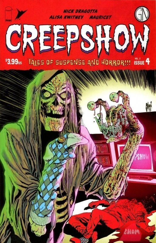 Creepshow #4 (Image Comics, 2023), raw comic book in NM condition — front cover