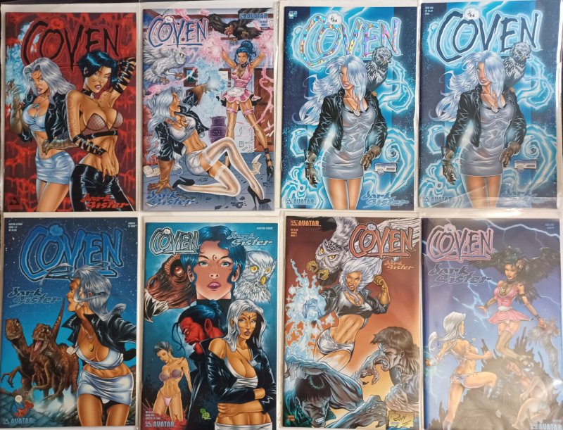 Coven Dark Sister #1/2, raw, ungraded comic book — front cover