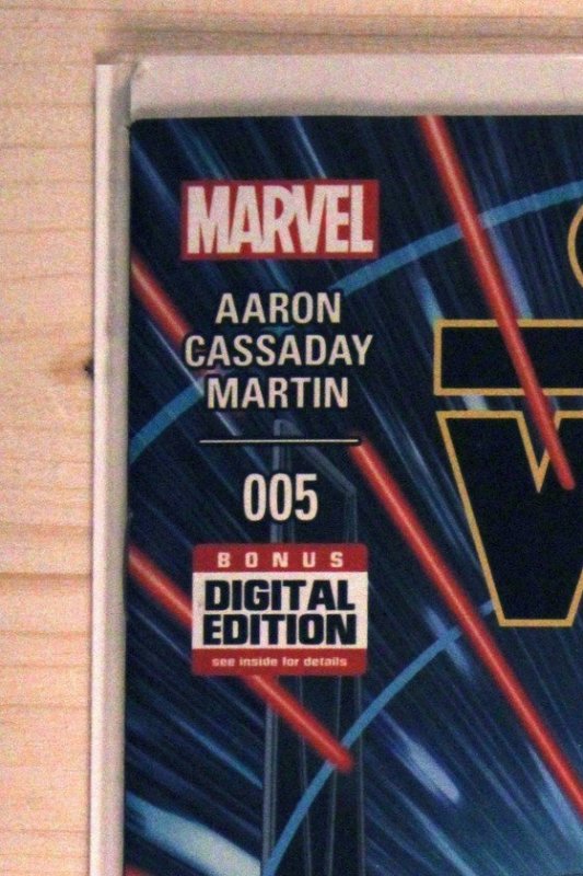 Star Wars #5 (Marvel Comics, 2015), raw comic book in NM+ 9.6 condition — front cover