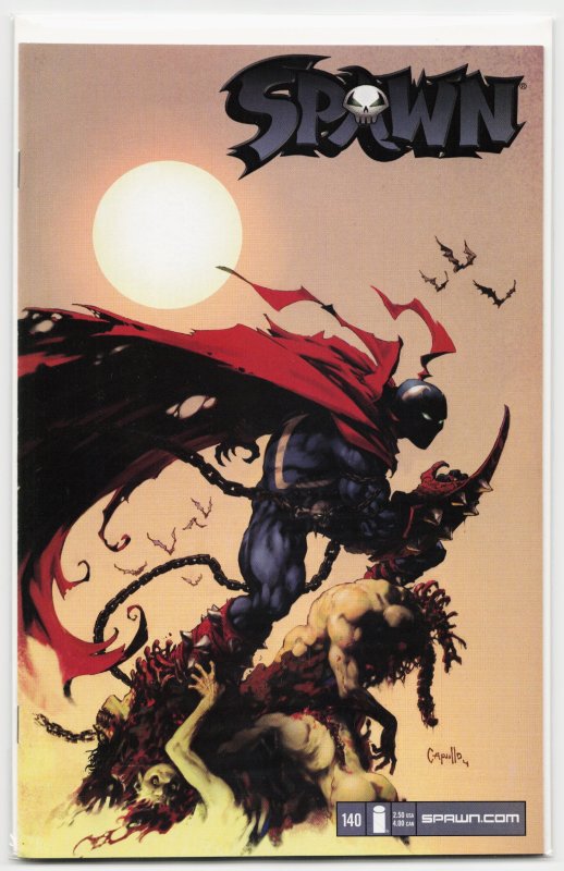 Spawn #140 (Image Comics, 2004), raw, ungraded comic book — front cover