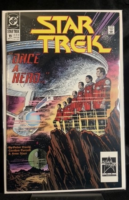 Star Trek #19 (DC Comics, 1991), raw, ungraded comic book — front cover