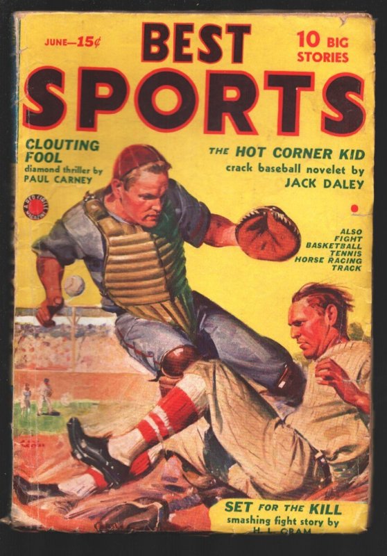 Best Sports Vol. 2 #4, raw, ungraded comic book — front cover