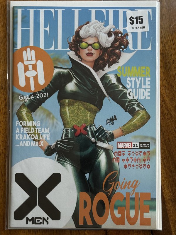 X-Men #21 (Marvel Comics, 2021), raw comic book in NM+ 9.6 condition — front cover