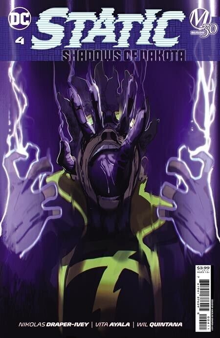 Static: Shadows of Dakota #4 (2023), raw comic book in NM condition — front cover