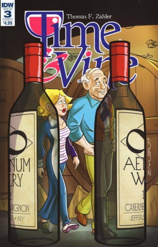 Time & Vine #3 (IDW Publishing, 2017), raw, ungraded comic book — front cover