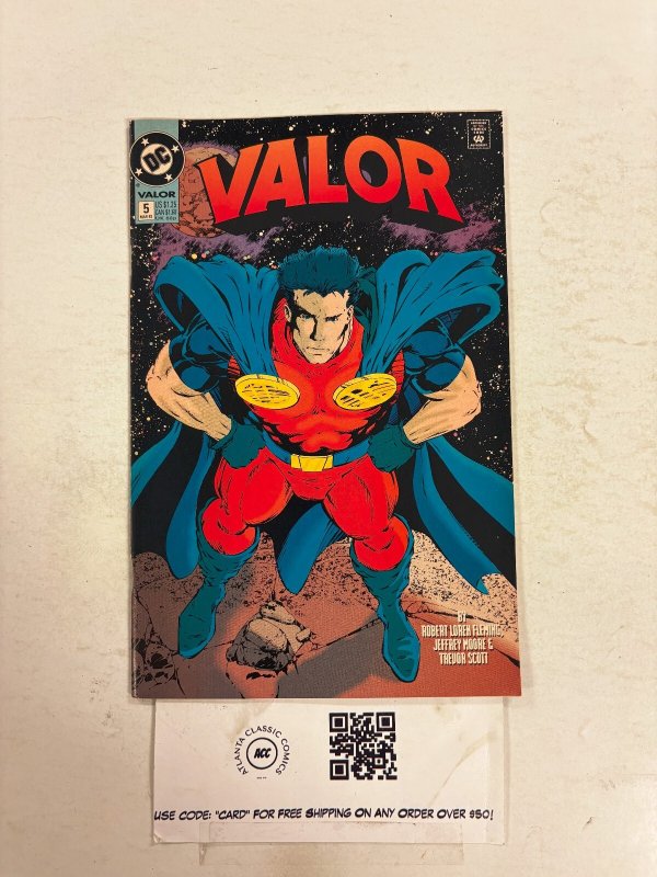 Valor #5 (DC Comics), raw comic book in NM condition — front cover