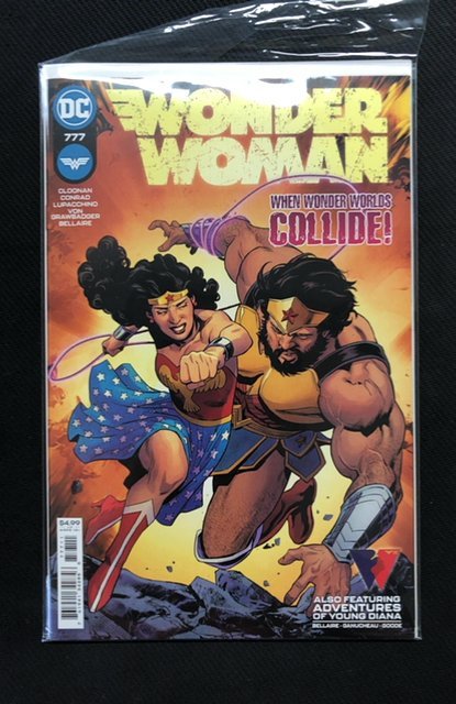 Wonder Woman #777 (DC Comics, 2021), raw, ungraded comic book — front cover