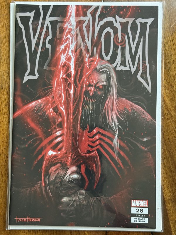 Venom #28 (Marvel Comics, 2020), raw comic book in NM+ 9.6 condition — front cover