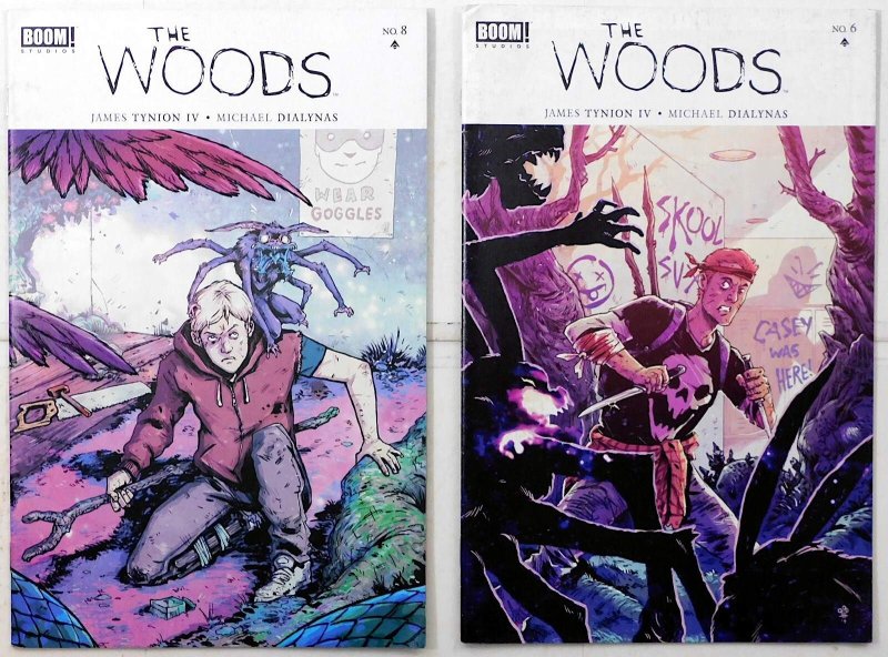 The Woods Lot of 2 #6, 8 (2014) Boom! Studios 1st Print Comic Books (Boom! Studios, 2014), raw, ungraded comic book — front cover