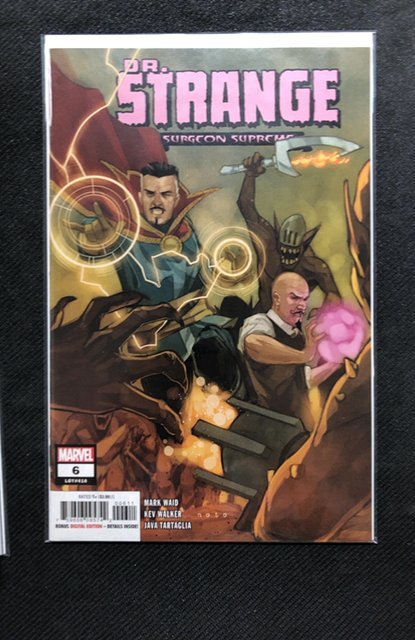 Dr. Strange #6 (2020), raw, ungraded comic book — front cover