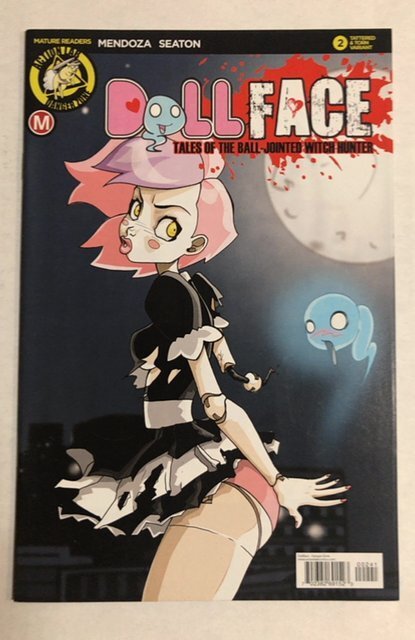 DollFace #2 (2017), raw, ungraded comic book — front cover