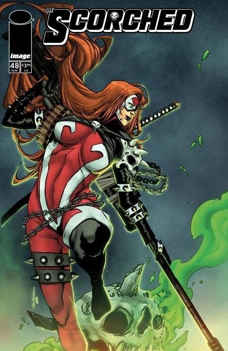 Spawn Scorched #48 (Image Comics, 2026), raw, ungraded comic book — front cover