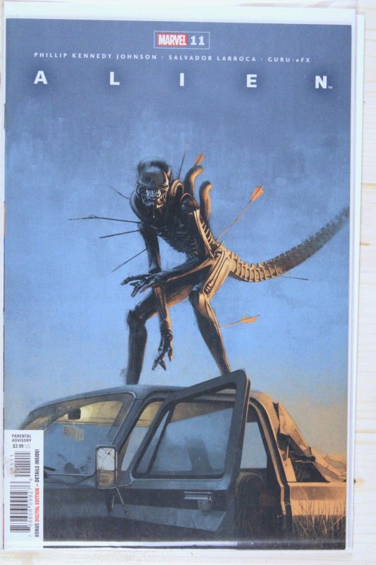 Alien #11 (Marvel Comics, 2022), raw comic book in NM+ 9.6 condition — front cover