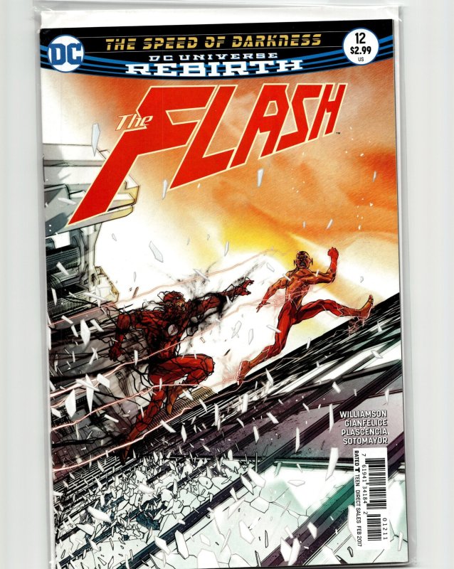 The Flash #12 (DC Comics, 2017), raw, ungraded comic book — front cover