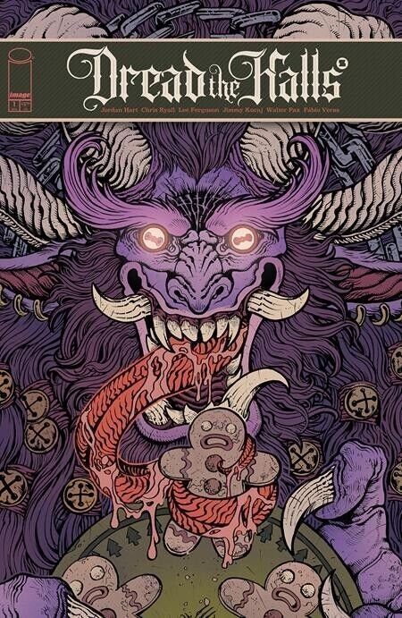Dread the Halls #1 (Image Comics, 2024), raw comic book in NM condition — front cover