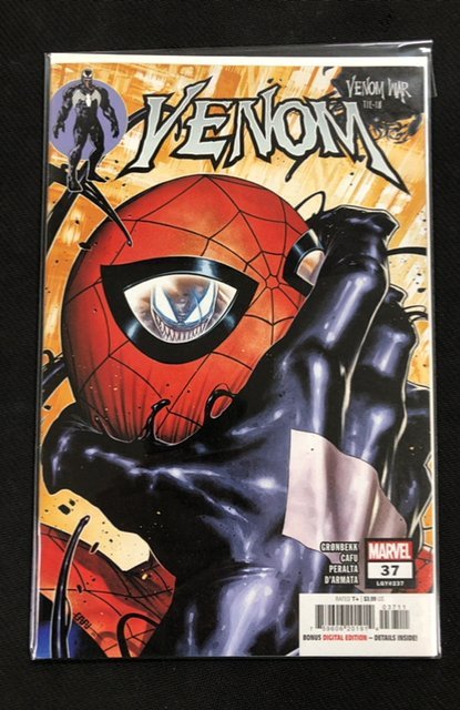 Venom #37 (Marvel Comics, 2024), raw, ungraded comic book — front cover