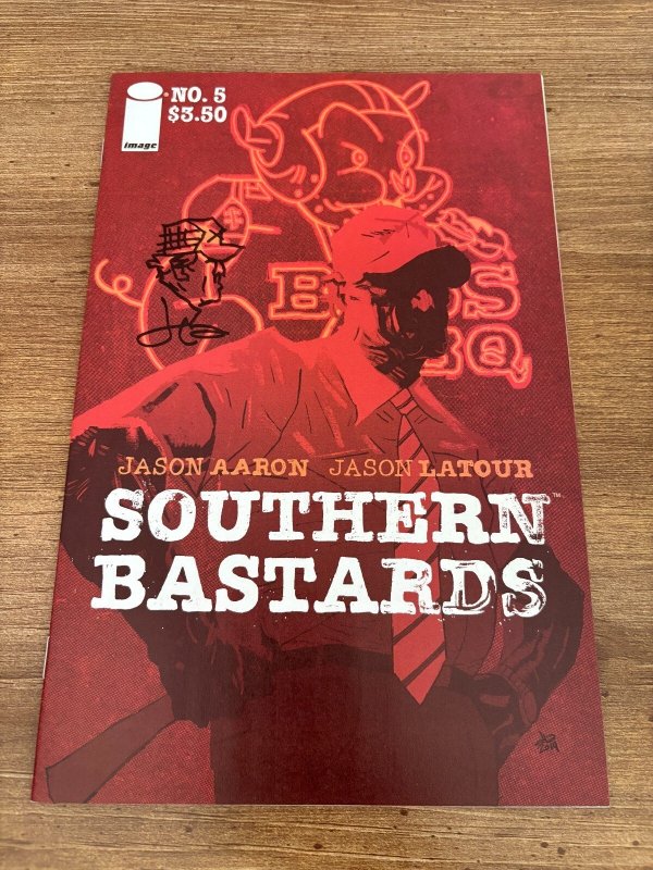 Southern Bastards #5 (2014), raw comic book in NM condition — front cover