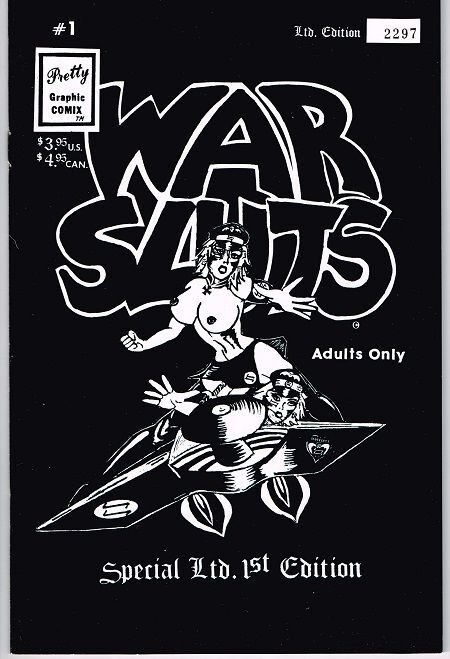 War Sluts #1, raw, ungraded comic book — front cover
