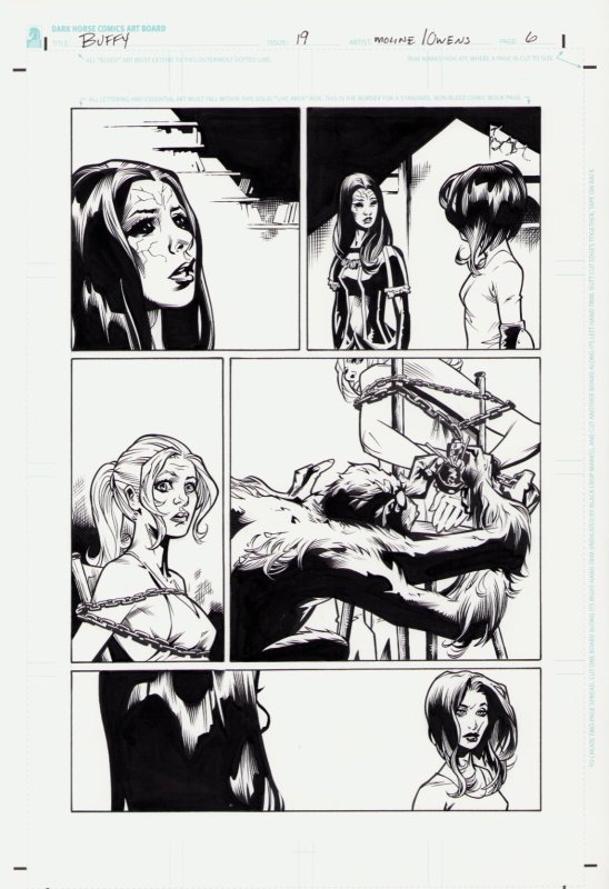 Buffy the Vampire Slayer #19 (Dark Horse Comics, 2008), raw, ungraded comic book — front cover