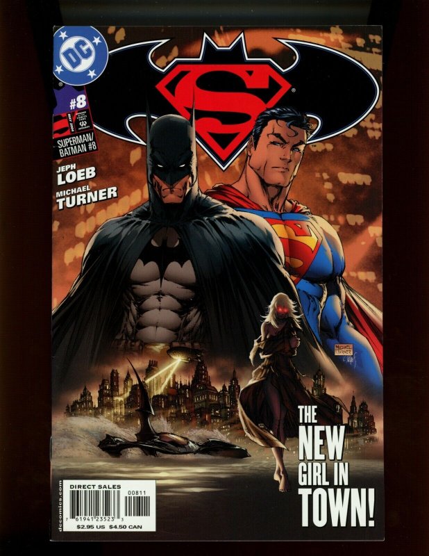 Superman/Batman #8 (DC Comics, 2004), raw comic book in 8.5 condition — front cover