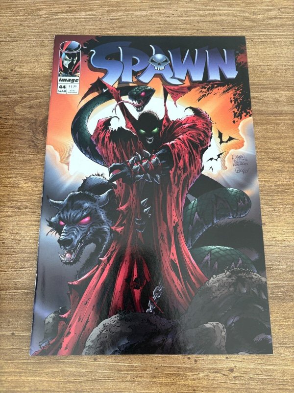 Spawn #44 (Image Comics, 1996), raw comic book in NM condition — front cover