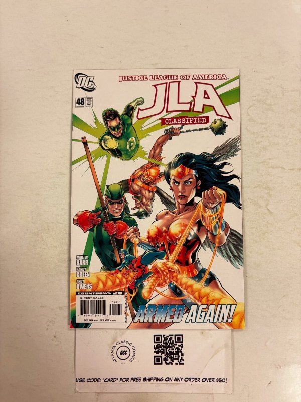 JLA Classified #47 (DC Comics, 2008), raw comic book in NM condition — front cover