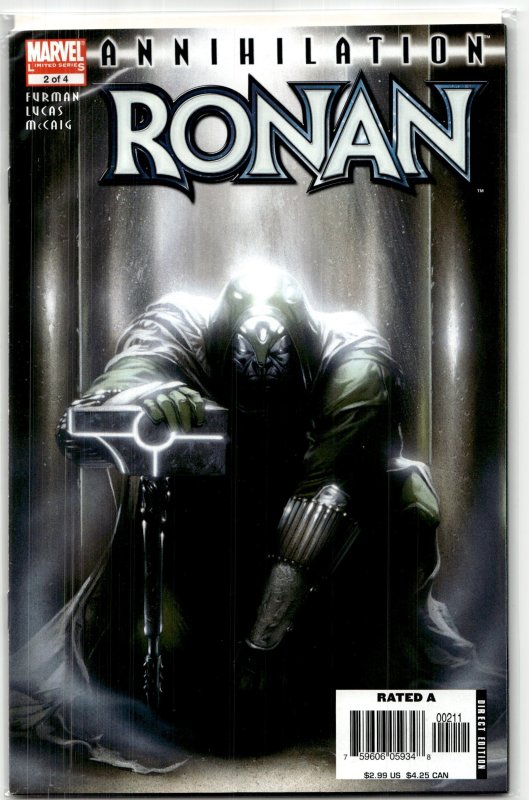 Annihilation: Ronan #2 (2006), raw, ungraded comic book — front cover