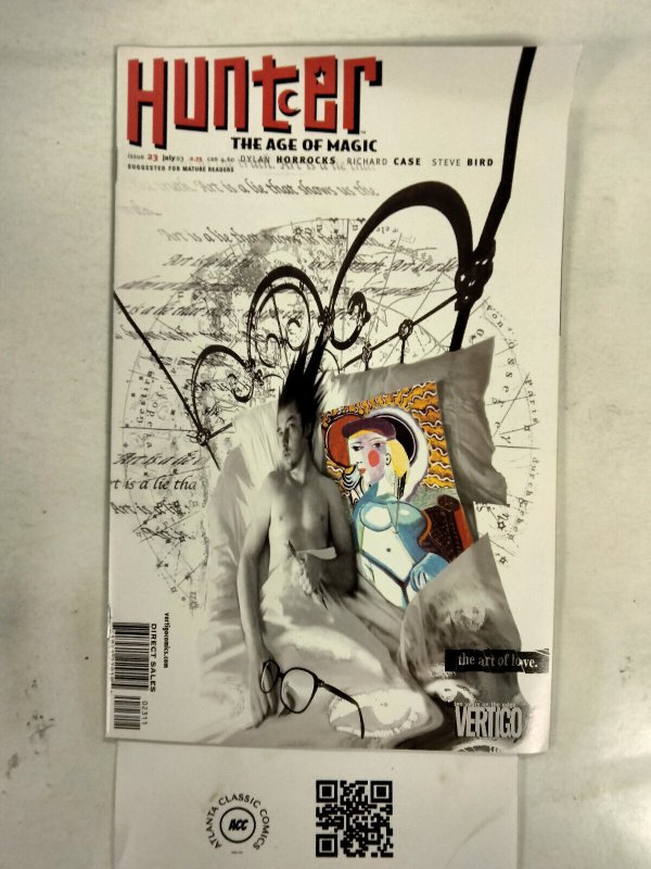 Hunter the Age of Magic #23 (DC Comics), raw comic book in NM condition — front cover