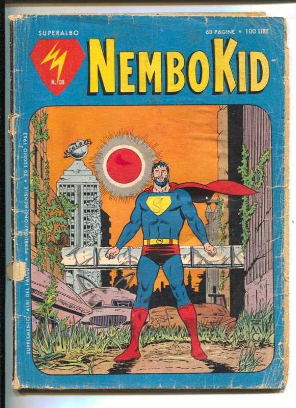 Nembo Kid #38, raw comic book in FR condition — front cover