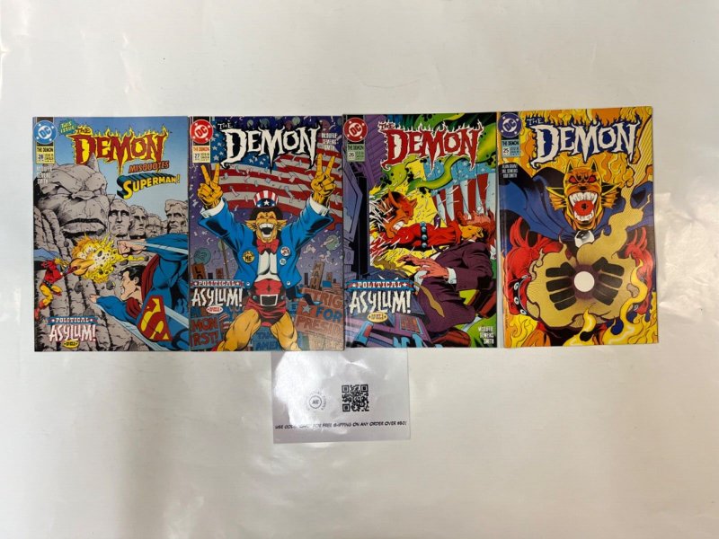 4 the Demon DC Comic Books # 25 26 27 28 Wonder Woman Batman Superman 21 JS51, raw, ungraded comic book — front cover