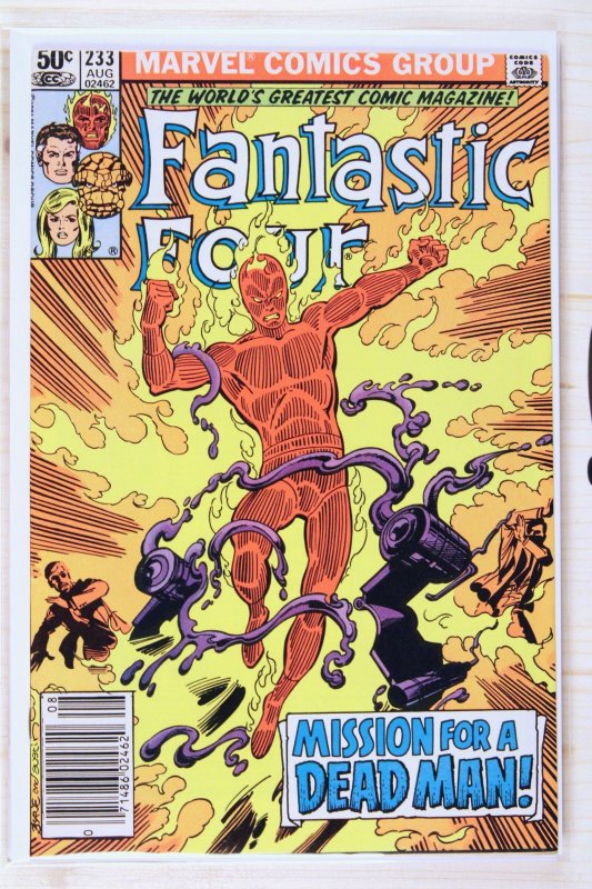 Fantastic Four #233 (Marvel Comics, 1981), raw comic book in VF- 7.5 condition — front cover