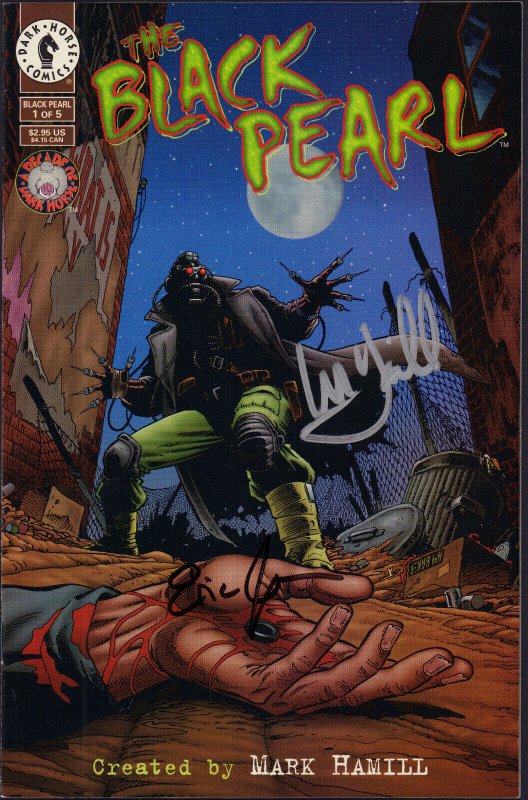 The Black Pearl #1 (1996), raw comic book in VF condition — front cover