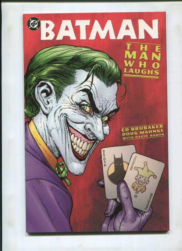 Batman the Man Who Laughs (9.2) 2005 Tpb 1st Print Htf! (2005), raw comic book in 9.2 condition — front cover