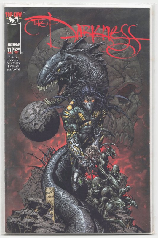 The Darkness #11 (Top Cow, 1998), raw, ungraded comic book — front cover