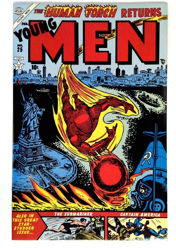 Young Men #25 (1994), raw comic book in VF/NM condition — front cover